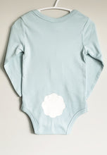 Load image into Gallery viewer, SKY Blue Organic Cotton Bunny Onesie (1750648520749)