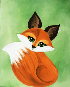 Woodland Animal Canvas Prints (585886302253)