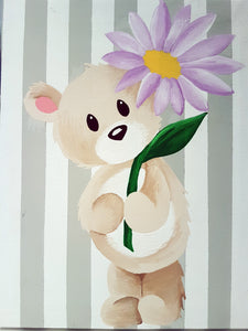 Colourful Bear Canvas Prints (585891708973)